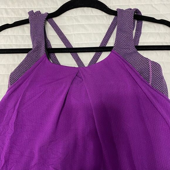Lululemon Nouveau Limits Tank Built in Bra Women Size 6 - Picture 2 of 9